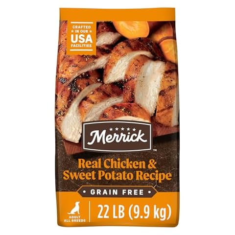 Merrick Chicken & Sweet Potato Grain Free Dog Food - 22 lb. Bag Cover