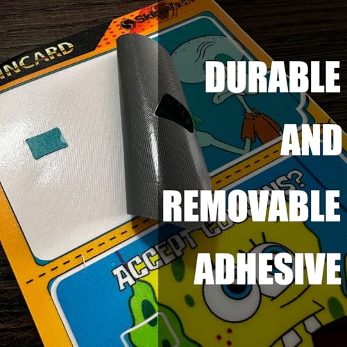 3 Credit Card Protector Set – Patrick Funny Meme Design, Waterproof PVC Cover for Debit and Credit Cards4