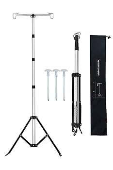 Amazon.com : OMUKY Telescopic Lantern Stand with Base