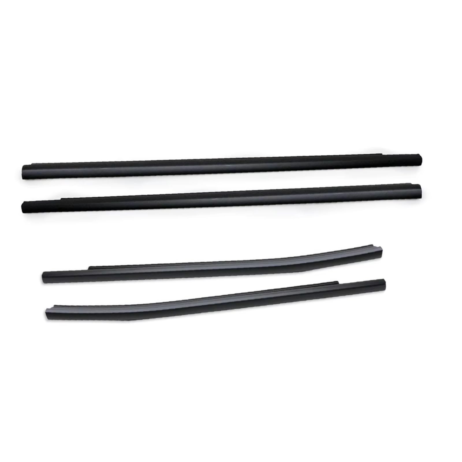for Ranger for Everest 2013-2022 4 Doors Outer Windows Rubber Weatherstrip Door Sealing Belt Moulding Trim Car Door Seal Protector