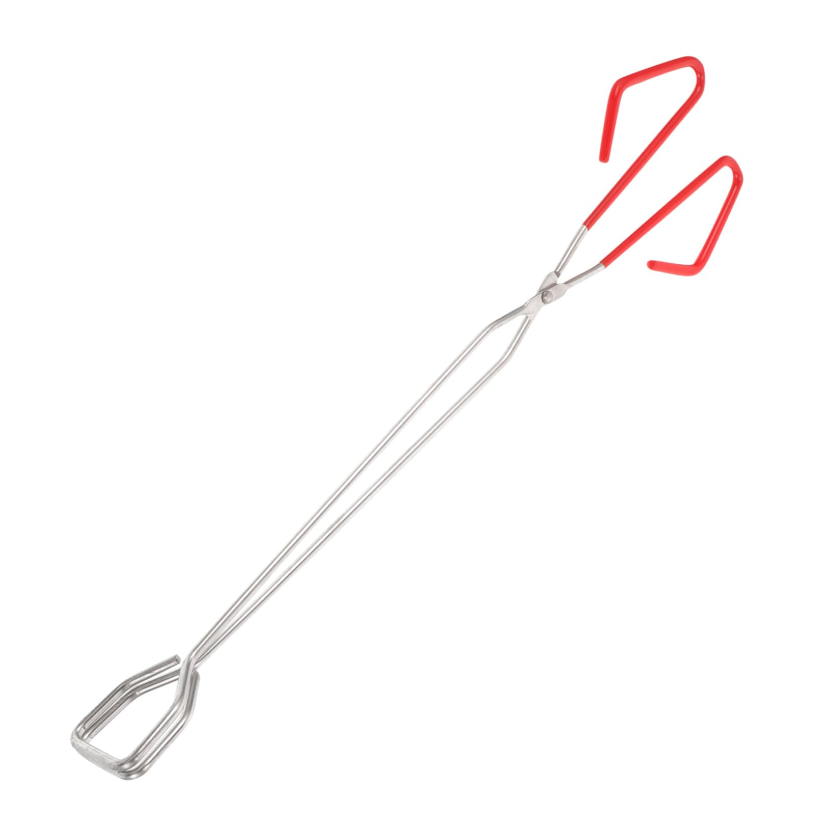 HEMOTON 5 Pezzi Pinze da estese grigliare lungo piccolo griglia del falò Pinza cucinando grill barbecue carbonella kit bbq tenaglia di pinze per carbone Acciaio inossidabile