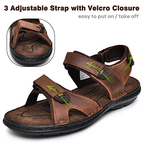ArcBrothers Men's Sandals Non-slip Water Sandals Comfortable Sport Sandals Open Toe Casual Beach Sandals3