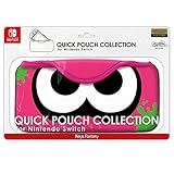 QUICK POUCH COLLECTION for Nintendo Switch (splatoon2) イカ:ネオンピンク