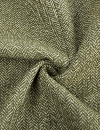 Image of PJ PAUL JONES Mens Herringbone Blazer Vintage Tweed Wool Blend Sport Coat Jacket