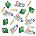 Oblique Unique® Alles Gute Zum Schulanfang Konfetti ABC Stift Buch Tisch Dekoration Schuleinführung