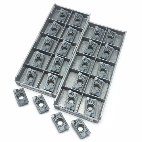 10 piezas APKT1604 PDER 76 IC928 Insertos de Carburo para Torno miniatura 4