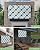 Outdoor TV Cover 80 to 85 Inches, Geometric Cyan-blue Vintage Moroccan Pattern Waterproof and Weatherproof TV Cover with Remote Control Pocket, Flat Screen TV Cover Protector for Outside TV