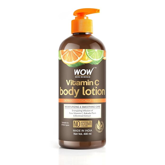 Buy WOW Skin Science Vitamin C Body Lotion Non Sticky & Non Greasy