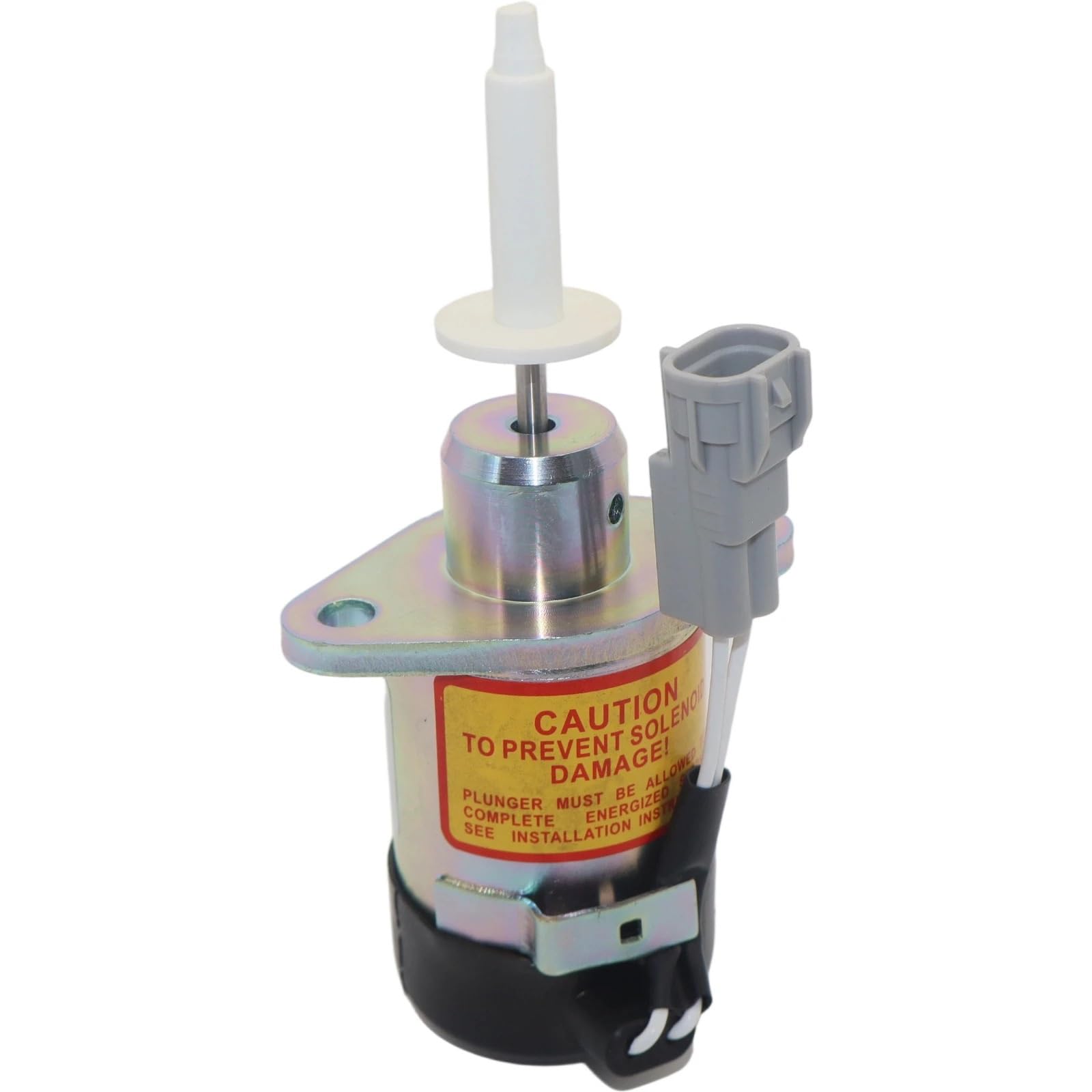Solenoid Valve 12V Stop Solenoid Valve FZZ3167ME for Kubota V2203 Engine Fuel Stop Solenoid
