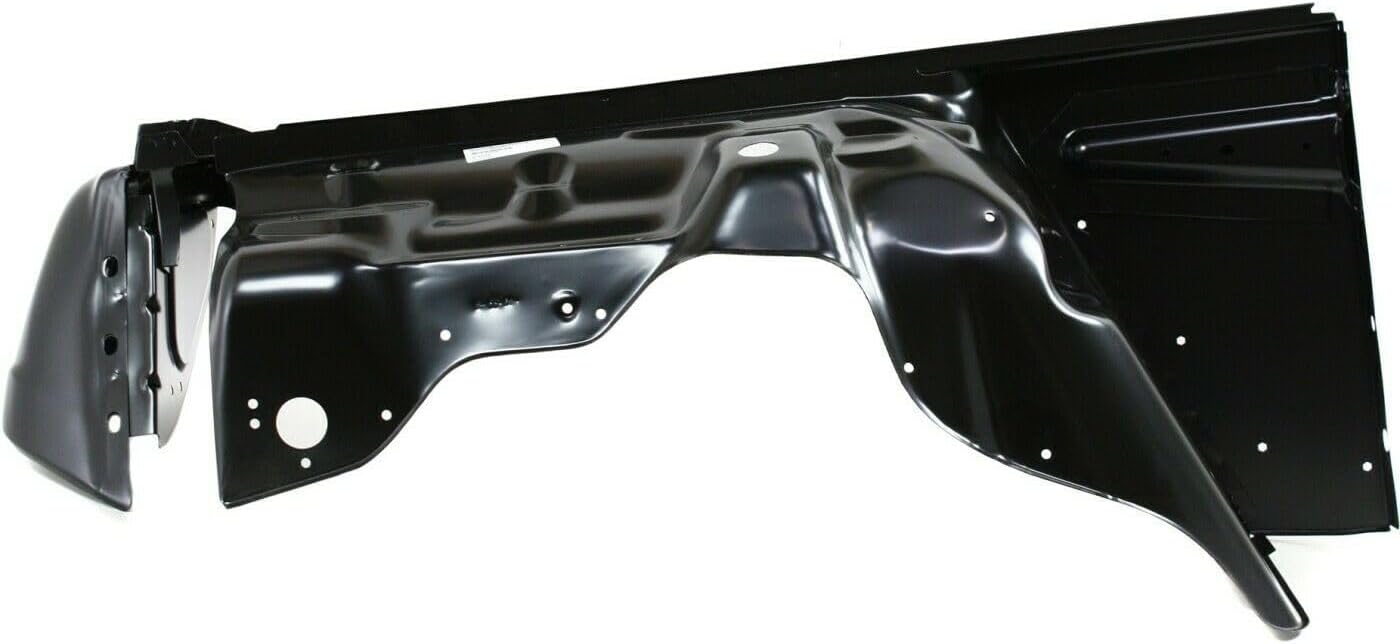 Quarter Panel Front Right Passenger Side Primed Steel With Molding Holes 1-pc CH1241225 5003950AL Compatible with Jeep Wrangler 2.4L 2003-2006 & 2.5L 1997-2002 & 4.0L 1997-2006