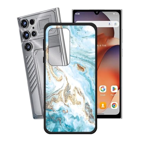 LCEHTOGYE �K�p Oukitel C61 GT�p�P�[�X�A�K�p Oukitel C61 GT (6,88")�ƌ݊����̂��钴���^�u���b�N�\�t�gTPU�V���R���Q���P�[�X�ی�J�o�[- LH33