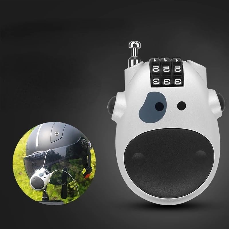 Bike Locks Heavy Duty/Bicycle Chain/Cycling Lock,Codes for Bike Cycle, Moto, Door, Gate Fence(Silver)