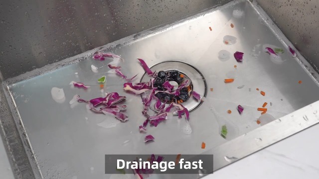 Colador para desagüe de fregadero de cocina miniatura 7