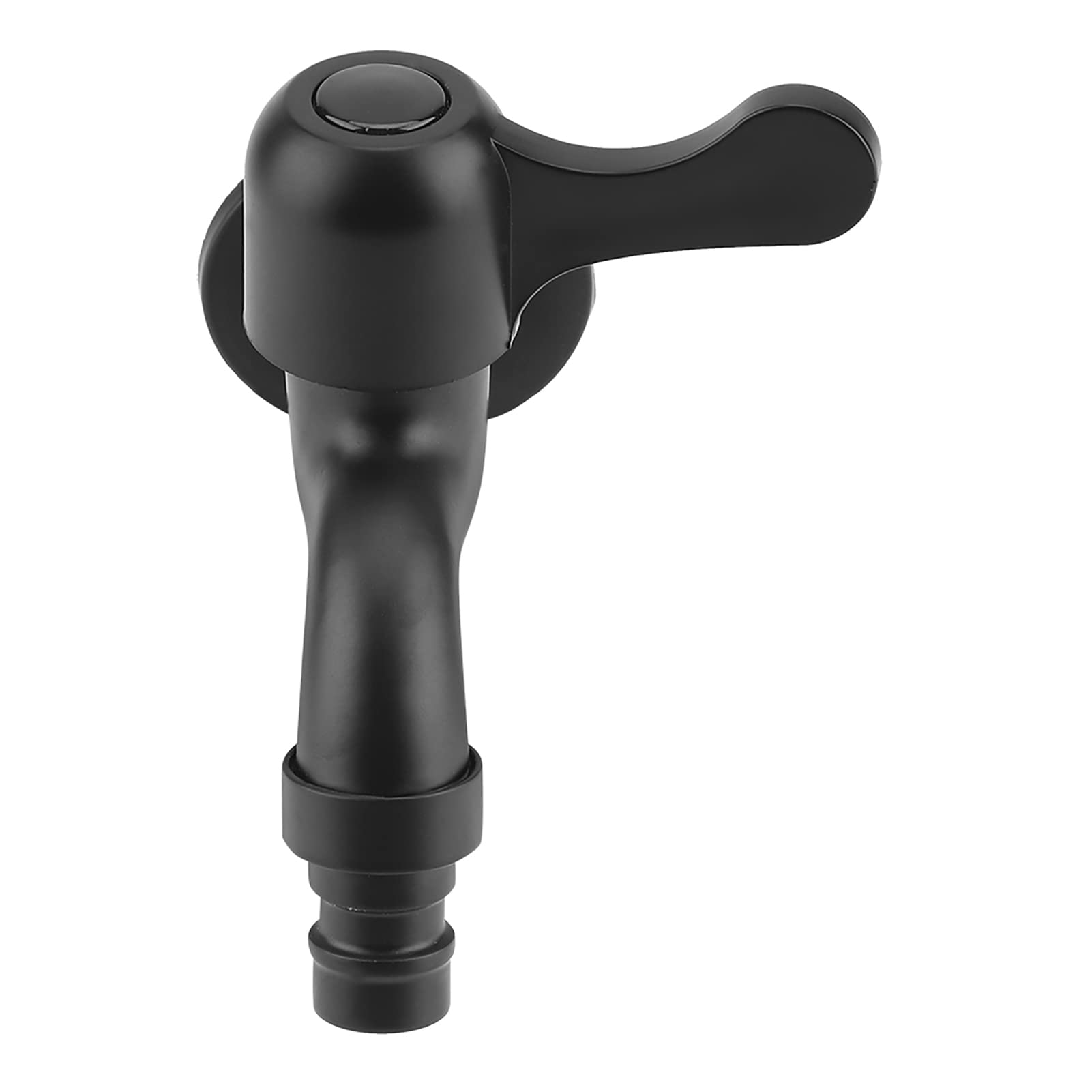 304 Stainless Steel Mount Tap Garden Water Faucet Stainless Outside Faucet Black Wall 1 2 for Bathroom Washing — view 9
