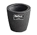 PMC Supplies LLC #1-1 Kg Foundry Clay Graphite Crucible Furnace Torch Melting Casting Refining Gold Silver Copper Brass Aluminum