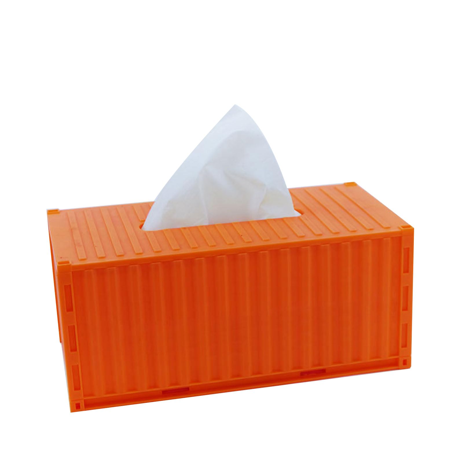Tsophreniq Container Shaped Tissue Box Holder Napkin Dispenser for Bedroom Table Accessories Home Decoration Supplies Tissue Case