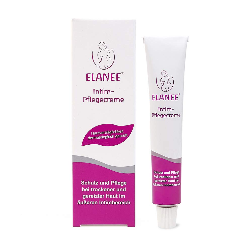 ELANEE Intim-Pflegecreme – Schutz und Pflege bei trockener, gereizter Haut (20 ml, Deutschland hergestellt)