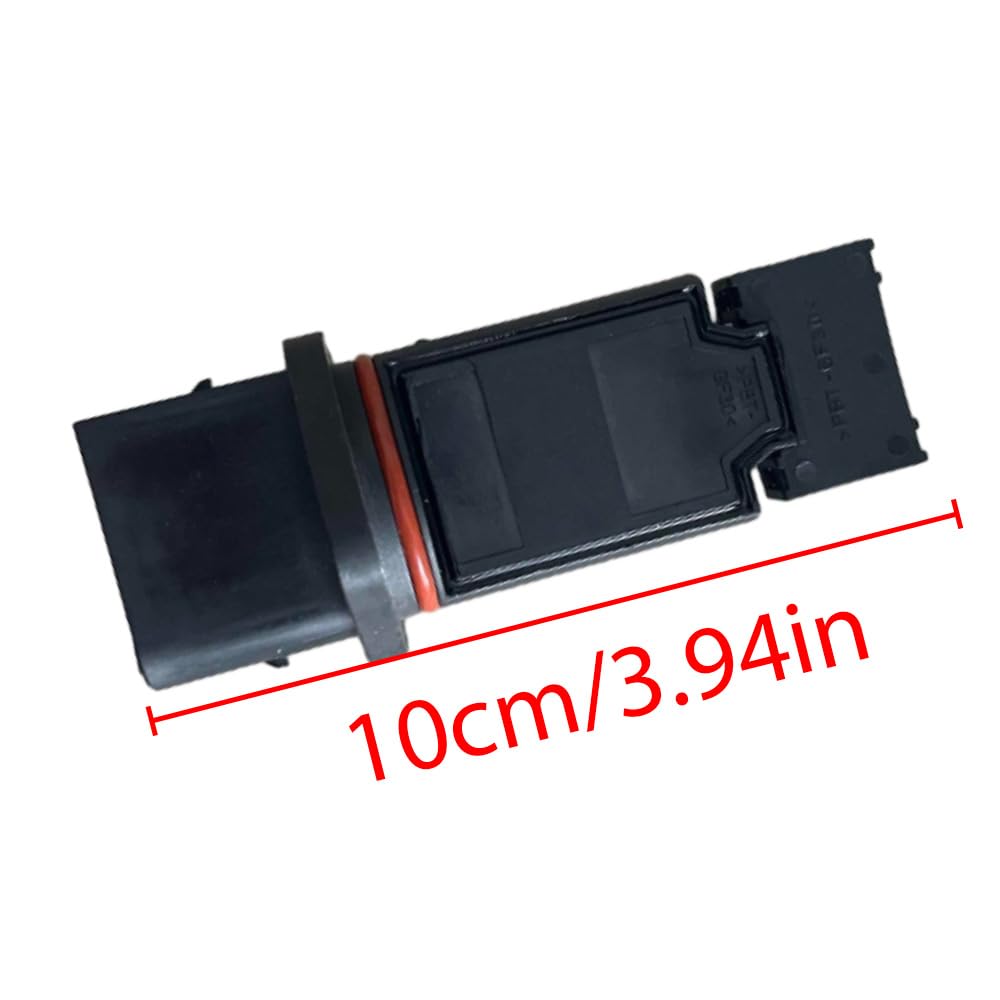 Riloer Sensor de masa de aire de coche, sensor de flujo de aire de masa de repuesto MAF compatible con Mercedes E430 1998-2002, ML500 2002-2005, C320 C240 ML350 CLK320 C280, A6110940048, 6110940048