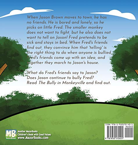 A Bully In Monkeyville: Kids Anti-Bullying Picturebook - Image 2