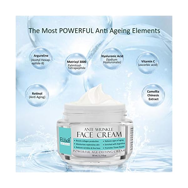 Powerful AgeDefying Face Cream - Face Moisturizer For Dry Skin, Anti Wrinkle Cream with Hexapeptide, Retinol, Ascorbic…