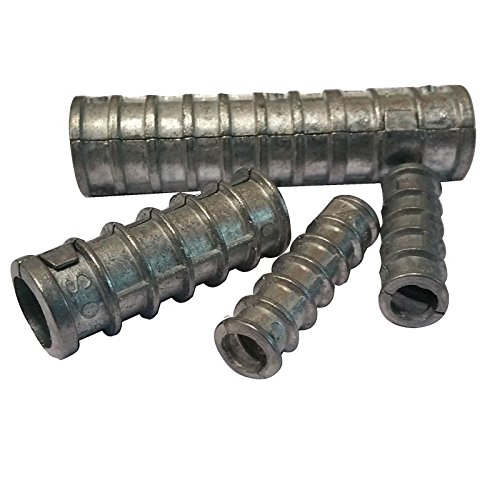 Lag Screw Shield 5/8" x 2" "Short" Qty 25 Zinc Alloy Anchor Expansion