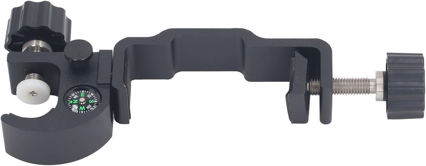 Universal Data Collector Data Collector Bracket, Mount Clamp Aluminum Alloy Bracket for, RTK Measurements