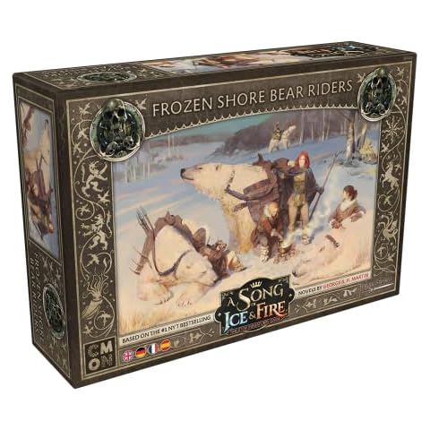 Asmodee | CMON | A Song of Ice & Fire - Bear Rider of the Ice Coast | Expansion | Tabletop | 2 Players | From 14+ Years | 45+ Minutes | German | Multilingual Cover