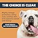 Mighty Paw Waggables Mighty Omega (Made in The USA, 120 Count) | Omega 3 Fish Oil Chew for Dogs. Salmon Flavor Skin and Coat Supplement. Soft Chew Fish Oil for Dogs - DHA & EPA, Bacon Flavor