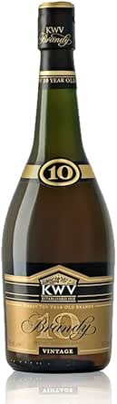 KWV 10 Year Old Brandy (6 x 70cl Bottles)