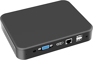 2023 R7 Mini PC Windows 10 Pro, Intel® Core N4120(up to 2.6GHz), 8GB RAM+256GB, Dual-Band Wi-Fi & BT 5.0, 4K HD, Gigabit Ethernet Mini Desktop Computer (N4120 8GB+256GB)