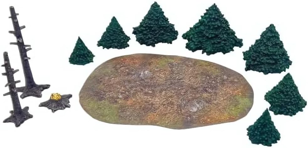 Monster Fight Club - Monster Scenery: Evergreen Pine Forest Double Pack (2 Items)