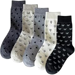 Dp Retro Bow Heart Star-5 Pairs