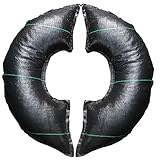 Smart Tree Watering Bag - AUTO REFILLS WITH RAIN and Slow Releases As Plant Needs - New Water Absorption Slow Release Technology Prevents Over and Under Watering - Large Tree Diaper 36