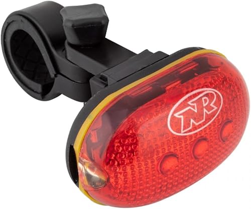 NiteRider TL 6.0 Luz trasera de bicicleta LED alcalina batería de energía luz trasera de bicicleta resistente al agua carretera ciudad viaje