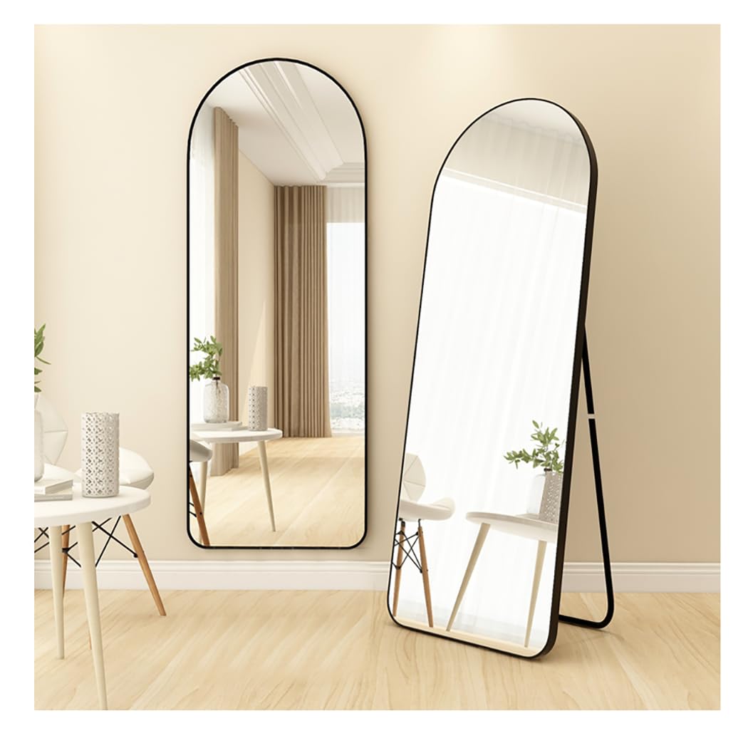 Full Length Mirror Hanging Wall Mirror Standing Floor Body Mirror Long Large Size for Bedroom Living Room