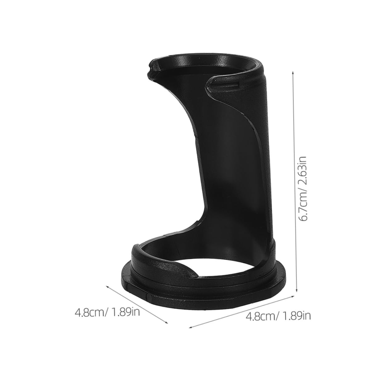 FOMIYES Razor Shaving Brush Holder Stand Sturdy Plastic Shaving Tool Rack for Desktop Organizer Brush and Raz