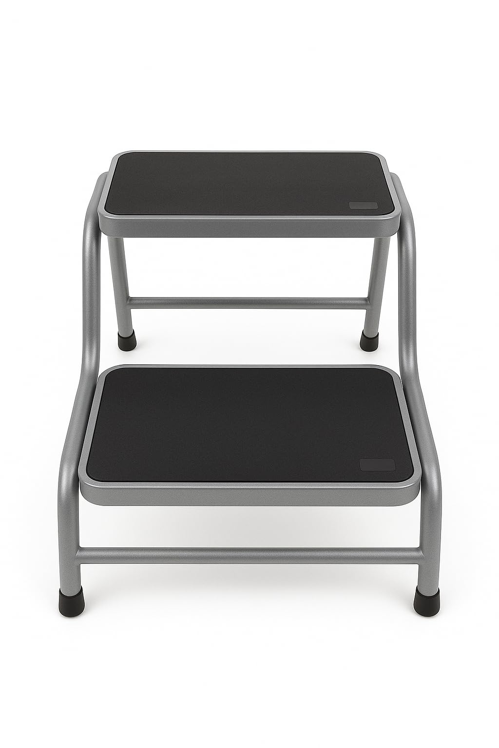 Preiswert & Gut Doppeltrittstufe Wohnwagen aus Stahl – rutschfeste Trittstufe mit 2 Höhen (20/38 cm) Ideal für Camping, Wohnmobil & Caravan 2 Stufen bis maximal 150 kg Traglast