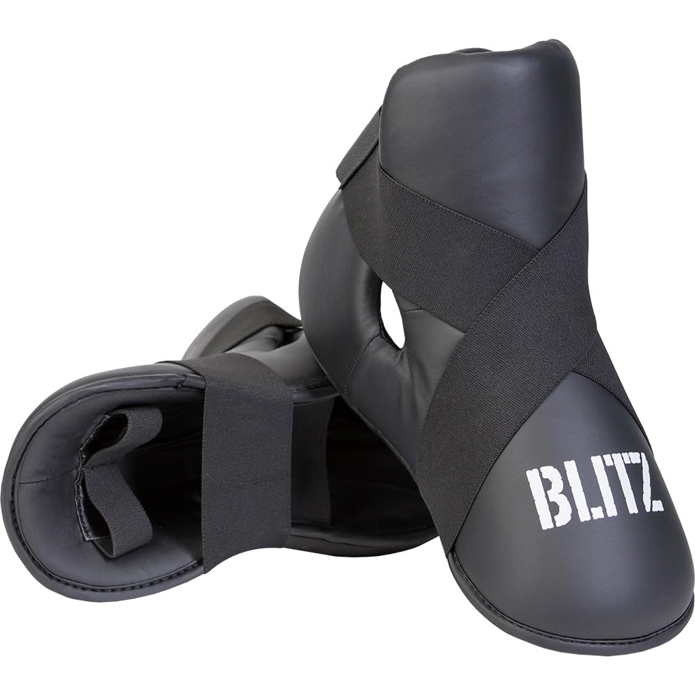 Blitz Semi Contact Foot Protector - Black - X-Large