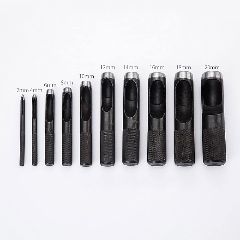 1 Pc DIY Dziurkacz Okrągły Stalowy Skórzany Craft Hollow Hole Dziurkacz Narzędzie Cutter Praca dla Pasek Pasek Pas Do Zegarka Pasek Plastikowe Drewno, 18mm