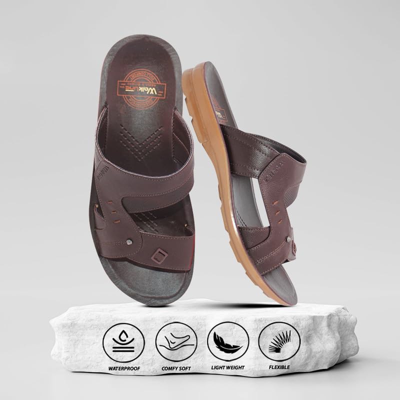 Image of WalkLine Soft Comfortable and Stylish Flip Flop Slippers for Men | Slipper for Men's chappals for men