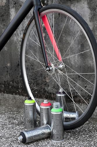 SPRAY.BIKE Fahrrad Lackspray - britisches renngrün Matt (LONDON- Greenwich) in 400 ml Spraydose - KEINE GRUNDIERUNG notwendig - Fahrrad Lack, Sprühlack, Acryllack, Lack Spray