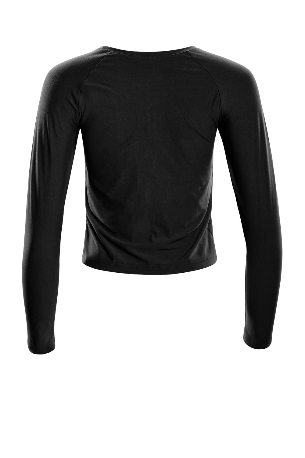 WINSHAPE Haut À Manches Longues Léger et Doux Cropped Aet119ls, Style Ultra Doux T-Shirt de Yoga Femme