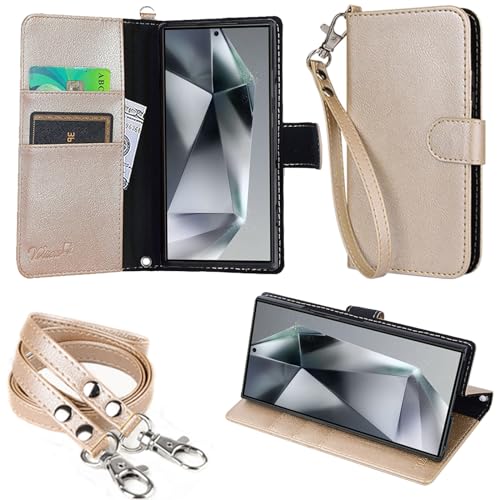 wisers Galaxy S24 Ultra SC-52E SCG26 P[X 蒠^ X}zP[X Ή (S[h) (J[hz_[/X^h@\t) Xgbv 2t (nhXgbv/lbNXgbv) 2024N V^