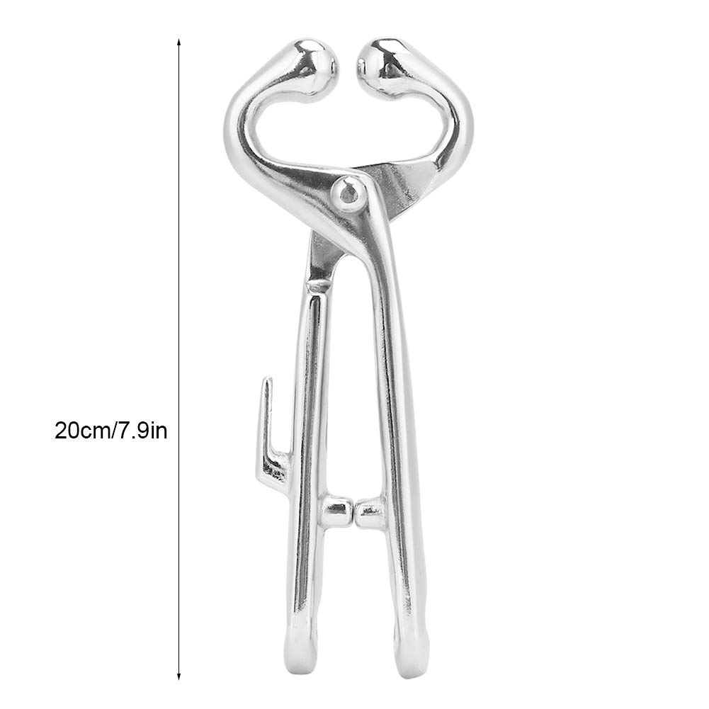 Carbon Steel Cow Nose Pliers, Cattle Nose Tool, Bull Pulling Equipment, Smooth, Spherical Jaws for Safe Use