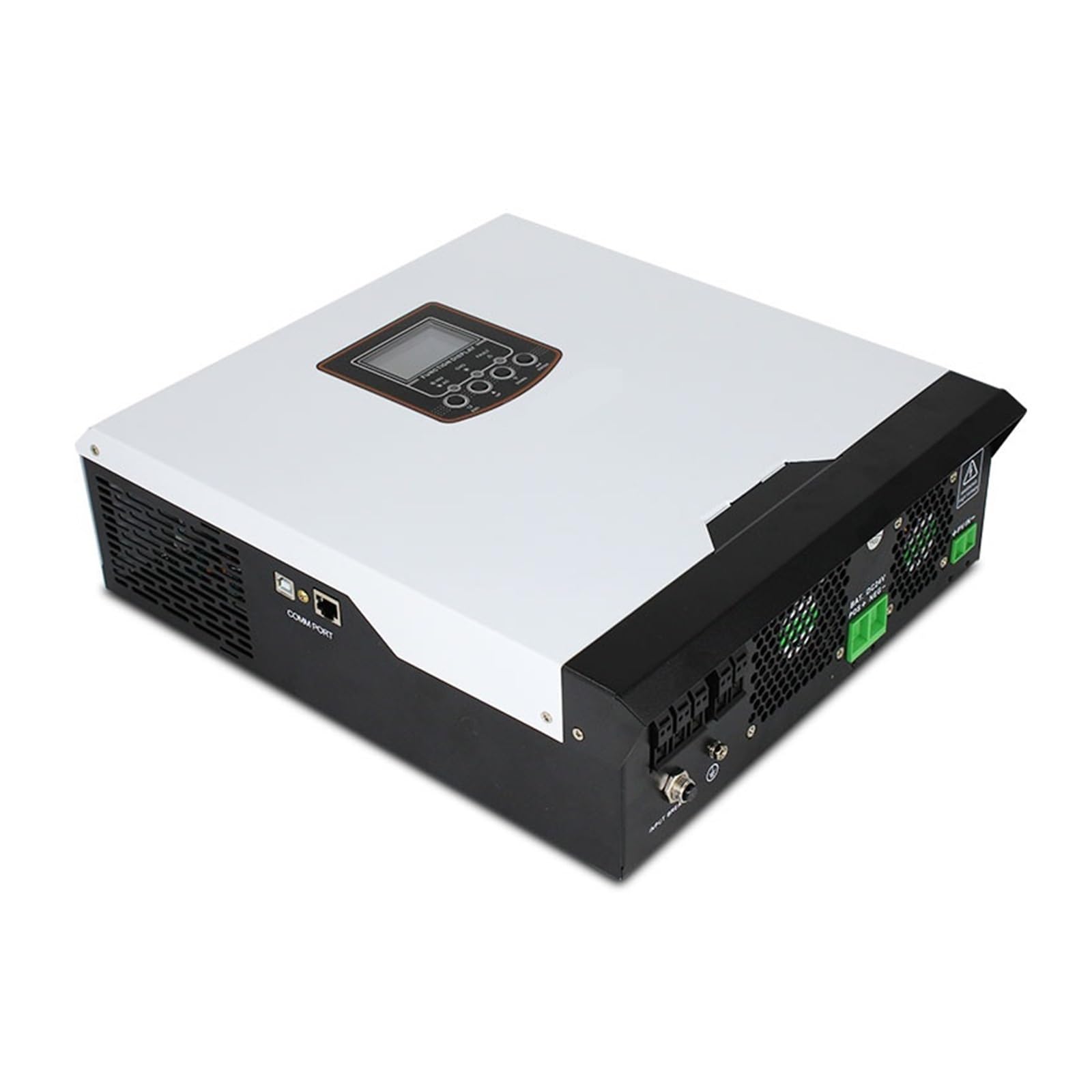 Inversor Solar HíBrido 3000va 3000W Inversor Solar 24V 230VAC 50Hz / 60Hz Inversor Híbrido Inversor De Cargador De Batería PWM De Onda Sinusoidal Pura