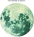 Glow in The Dark Stickers(435pcs), Konsait Luminous Moon Dots Stars Wall Ceiling Decal Murals for Nursery Baby Girl Boy Kids or Relaxing Ambience for Adults Home Bedroom Living Room Decoration