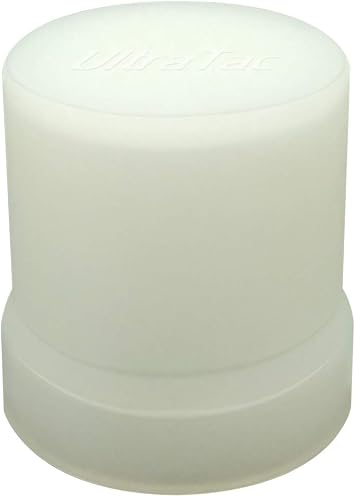 UltraTac AA Flashlight Diffuser Tip, Glow in The Dark, Made of Soft Rubber Silicone, 0.75 inch Diameter 1 Pack for AA Flashlight