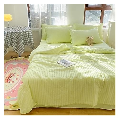 Couette d'été légère et respirante pour climatisation | Parure de lit lavable et douce - 4