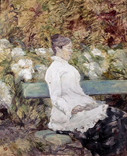 Affiche Toile de Toulouse-Lautrec, cadeau idéal pour passionnés de peinture et d'art 60x90cm