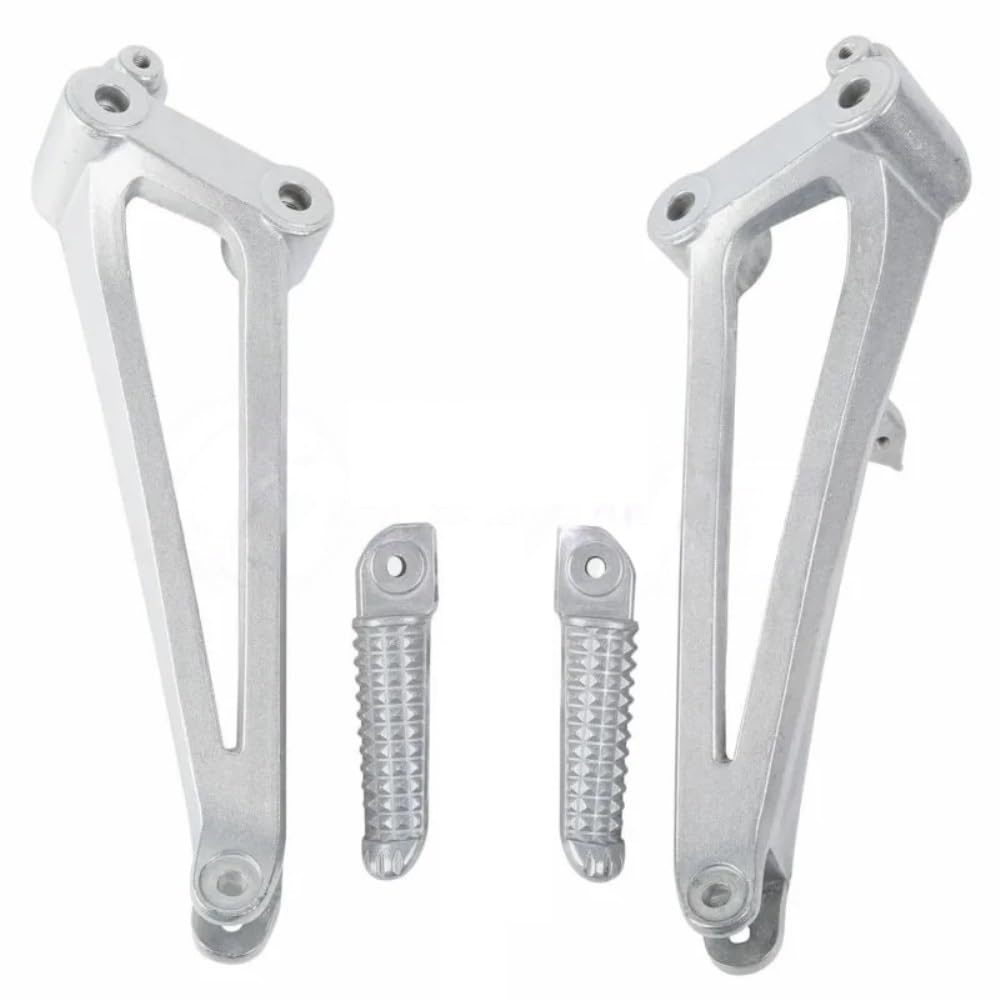 Support de repose-pieds YZF R1 de haute précision finition silver